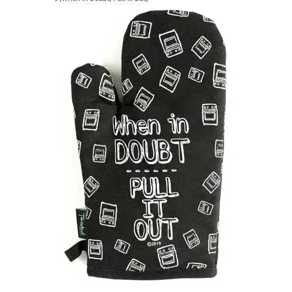 Funny Oven Mitt Retro Design Adult Humor Gift For Her18 - Picture 1 of 6